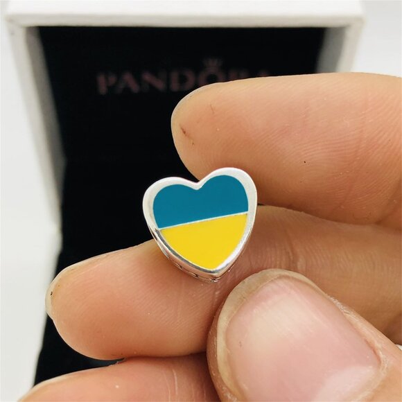Pandora Jewelry - ✨🔥Pandora Ukraine Flag Charm s925 Sterling Silver